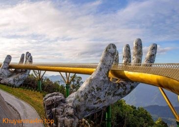 Bạn đã đên cây Cầu Vàng mà giới trẻ đang check-in rần rần ở Đà Nẵng chưa?