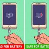 10 việc làm sai lầm khi sử dụng smartphone