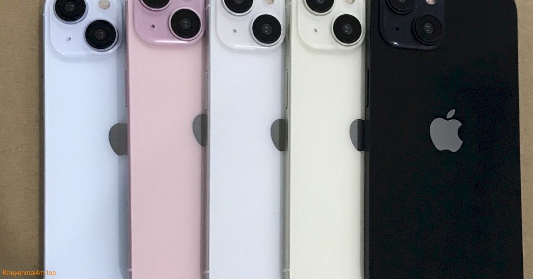 iPhone 15 và 15 Pro đã xuất hiện mô hình với đầy đủ màu
