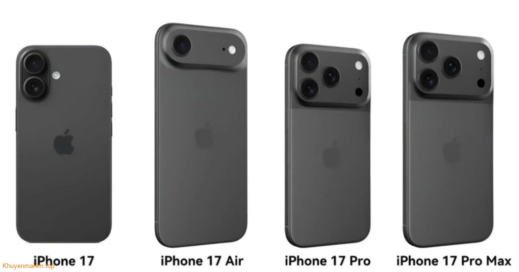 Những nâng cấp dự kiến của iPhone 17