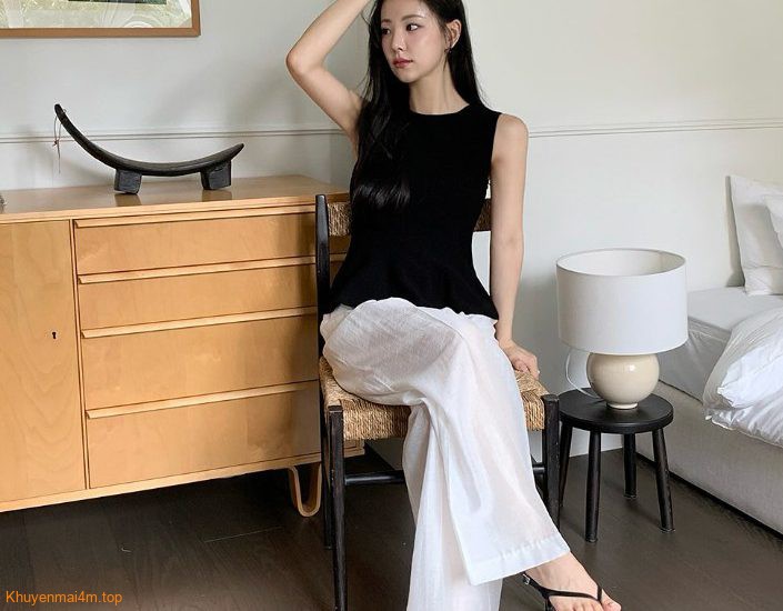 10 set đồ đen trắng giúp chị em mặc đẹp cực kỳ đơn giản