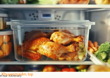 Thịt gà chín để tủ lạnh bao lâu là an toàn?