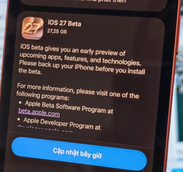 iOS 27 tích hợp Siri AI có bản dùng thử đầu tiên