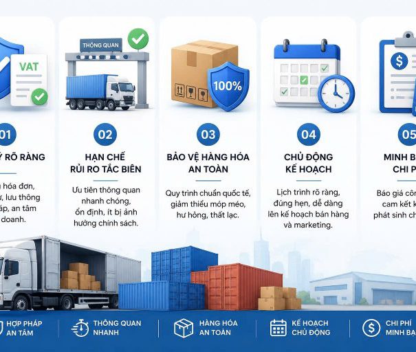 Chìa Khóa Quản Trị Tối Ưu: Lựa Chọn Công Ty Vận Chuyển Chính Ngạch Uy Tín Cho Dịch Vụ Doanh Nghiệp