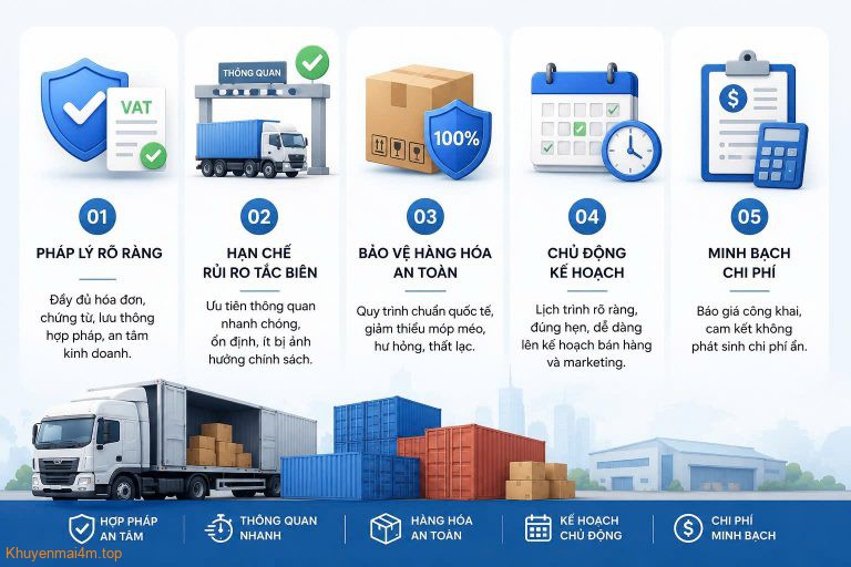 Chìa Khóa Quản Trị Tối Ưu: Lựa Chọn Công Ty Vận Chuyển Chính Ngạch Uy Tín Cho Dịch Vụ Doanh Nghiệp