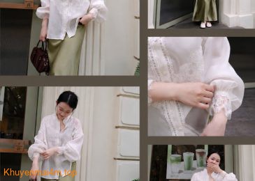 Set đồ nhẹ nhàng, thanh lịch cực đẹp cho mùa thu