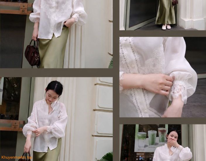 Set đồ nhẹ nhàng, thanh lịch cực đẹp cho mùa thu